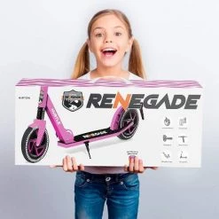 Hurtle Renegade HURTSPK.5 Lightweight Foldable Teen and Adult Adjustable Ride On 2 Wheel Transportation Commuter Kick Scooter, Pink -Riding Toys, Scooters & Hoverboards shop unnamed file 1320