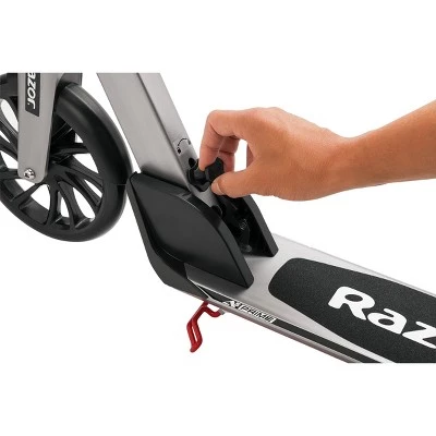Razor A5 Prime Folding Kick Scooter - Dark Silver 4 Razor A5 Prime Folding Kick Scooter - Dark Silver - Image 4