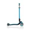 Globber Elite Deluxe Lights Scooter - Sky Blue