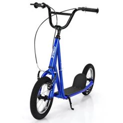 Costway Kick Scooter Carbon Steel Frame W/12'' Air Filled Wheel Youth Kids -Riding Toys, Scooters & Hoverboards shop unnamed file 1355