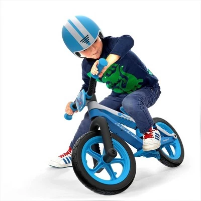 Chillafish BMXie2 12" Kids' Balance Bike Blue 2 Chillafish BMXie2 12" Kids' Balance Bike Blue - Image 2