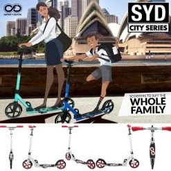 Crazy Skates Sydney (Syd) Foldable Kick Scooter - Great Scooters For Teens And Adults -Riding Toys, Scooters & Hoverboards shop unnamed file 1367