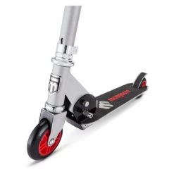Mongoose Force 1.0 Folding Scooter - Silver/Red