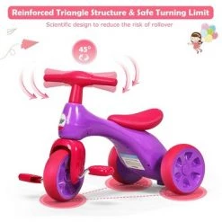 Costway 2 in 1 Toddler Tricycle Balance Bike Scooter Kids Riding Toys w/ Sound & Storage -Riding Toys, Scooters & Hoverboards shop unnamed file 14