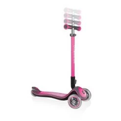 Globber Elite Deluxe Kick Scooter - Deep Pink