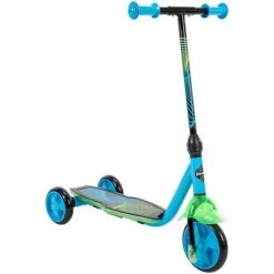 Huffy Neowave 3 Wheel Kids' Kick Scooter with LED Lights Blue