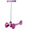Ignight Pink/Purple 3 Wheel Kids Scooter W/ Light Up Wheels & Tbar