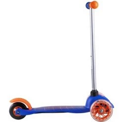 Ignight Blue/Orange 3 Wheel Kids Scooter W/ Light Up Wheels & Tbar -Riding Toys, Scooters & Hoverboards shop unnamed file 1487