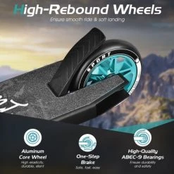 Costway High End Pro Stunt Scooter W/Luminous Aluminum Deck 10mm Wheel Freestyle Tricks -Riding Toys, Scooters & Hoverboards shop unnamed file 1520