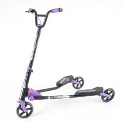 Y-Volution Y-Fliker C5 Carver Scooter - Purple