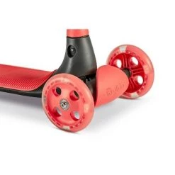 Y-Volution Yvolution Y Glider Kiwi 3 Wheel Kick Scooter with Light-Up Wheels Blue