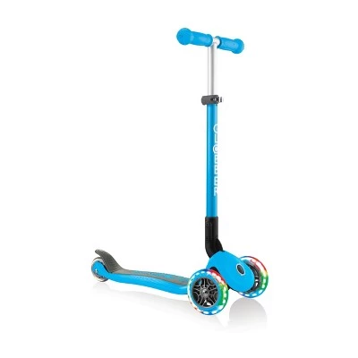 Globber Primo Foldable 2 Wheel Kids' Kick Scooter - Light Blue 3 Globber Primo Foldable 2 Wheel Kids' Kick Scooter - Light Blue - Image 3