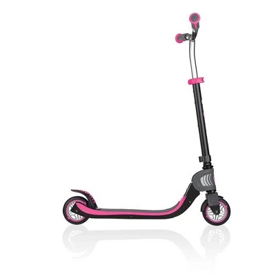 Globber Flow 125 Foldable Kick Scooter - Black/Pink 5 Globber Flow 125 Foldable Kick Scooter - Black/Pink - Image 5