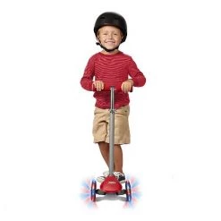 Radio Flyer 549BZ Lean 'N Glide Kids 3-Wheel Scooter with Light Up Wheels, Red -Riding Toys, Scooters & Hoverboards shop unnamed file 1867