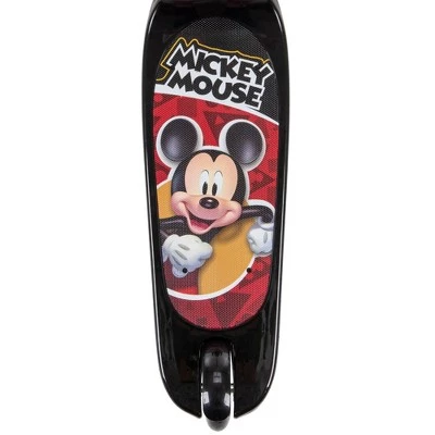 Huffy Mickey Mouse 3 Wheel Kids' Kick Scooter - Black 5 Huffy Mickey Mouse 3 Wheel Kids' Kick Scooter - Black - Image 5