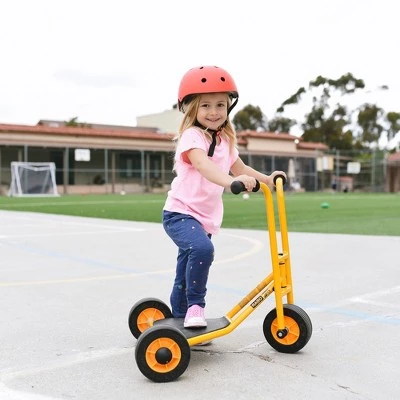 RABO powered by ECR4Kids 3-Wheel Stand-Up Scooter, Premium Toddler Scooter for Kids (Yellow/Black) 2 RABO powered by ECR4Kids 3-Wheel Stand-Up Scooter, Premium Toddler Scooter for Kids (Yellow/Black) - Image 2