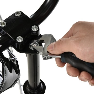 Aosom Youth Scooter Front and Rear Caliper Dual Brakes 12-Inch Inflatable Front Wheel Ride On Toy For Adult Age 5+ 4 Aosom Youth Scooter Front and Rear Caliper Dual Brakes 12-Inch Inflatable Front Wheel Ride On Toy For Adult Age 5+ - Image 4