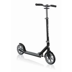 Globber NL Foldable 2-Wheel Kick Scooter with Razor V17 Childrens Outdoor Scooter Helmet, Black and Gray -Riding Toys, Scooters & Hoverboards shop unnamed file 1944