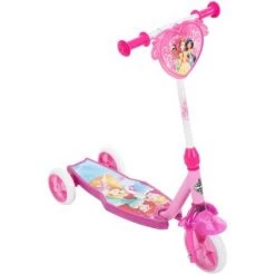 Huffy Disney Princess 3 Wheel Kids' Kick Scooter with LED Lights - Pink
