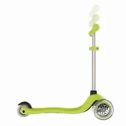 Globber Primo 3-Wheel Green Kids Kick Scooter with Adjustable Height and Comfort Grips Bundle with Razor V17 Childrens Helmet, Glossy Black -Riding Toys, Scooters & Hoverboards shop unnamed file 1990