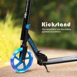 Costway Folding Sports Kick Scooter w/LED Wheels for Kids Teens Pink Blue -Riding Toys, Scooters & Hoverboards shop unnamed file 2020