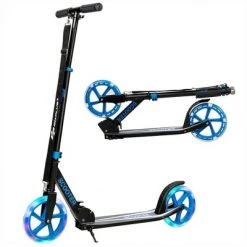 Costway Folding Sports Kick Scooter w/LED Wheels for Kids Teens Pink Blue -Riding Toys, Scooters & Hoverboards shop unnamed file 2024