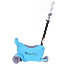 Costway Kids Scooter 3 In 1 Blue Kick Wheel Adjust Handle Bar w Storage Christmas Gift -Riding Toys, Scooters & Hoverboards shop unnamed file 2038