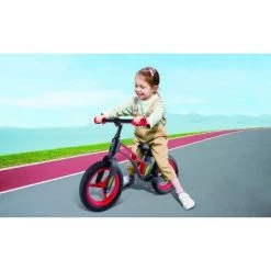 Hape New Explorer Lightweight Free Riding Balance Bike with Magnesium Frame and Adjustable Seat, Red, for Kids Ages 3 to 5 Years -Riding Toys, Scooters & Hoverboards shop unnamed file 221
