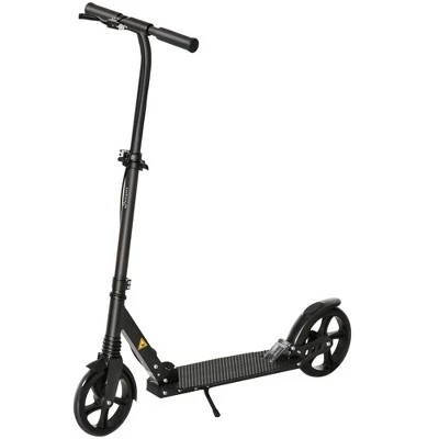 Soozier Foldable Kick Scooter for Teens Ages 12 Years and Up, Lightweight Scooters with Big Wheels, Adjustable Handlebars, One-Kick Open Mechanism and Dual Brakes System for Adult Teenage 3 Soozier Foldable Kick Scooter for Teens Ages 12 Years and Up, Lightweight Scooters with Big Wheels, Adjustable Handlebars, One-Kick Open Mechanism and Dual Brakes System for Adult Teenage - Image 3