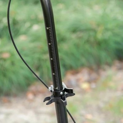 Soozier Foldable Kick Scooter for Teens Ages 12 Years and Up, Lightweight Scooters with Big Wheels, Adjustable Handlebars, One-Kick Open Mechanism and Dual Brakes System for Adult Teenage 5 Soozier Foldable Kick Scooter for Teens Ages 12 Years and Up, Lightweight Scooters with Big Wheels, Adjustable Handlebars, One-Kick Open Mechanism and Dual Brakes System for Adult Teenage - Image 5