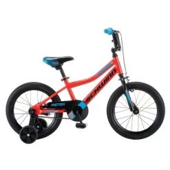 Schwinn Piston 16" Kids' Bike Black/blue/red