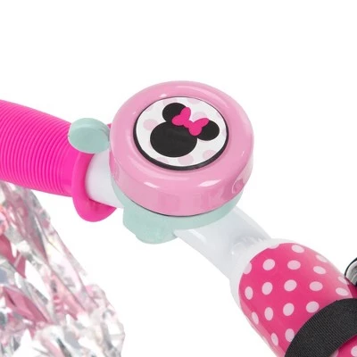 Huffy Disney Minnie Mouse 12" Kids' Bike - Pink 5 Huffy Disney Minnie Mouse 12" Kids' Bike - Pink - Image 5