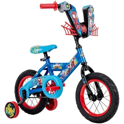 Huffy Marvel 12" Spidey and His Amazing Friends Kids' Bike - Blue 2 Huffy Marvel 12" Spidey and His Amazing Friends Kids' Bike - Blue - Image 2