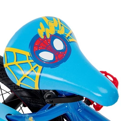 Huffy Marvel 12" Spidey and His Amazing Friends Kids' Bike - Blue 6 Huffy Marvel 12" Spidey and His Amazing Friends Kids' Bike - Blue - Image 6