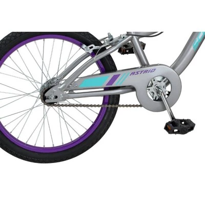 Schwinn Astrid 20" Kids' Bike - Gray 3 Schwinn Astrid 20" Kids' Bike - Gray - Image 3
