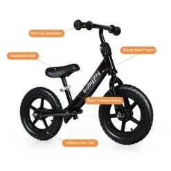 Costway 12'' Balance Bike Kids No-Pedal Learn To Ride Pre Bike w/ Adjustable Seat -Riding Toys, Scooters & Hoverboards shop unnamed file 245