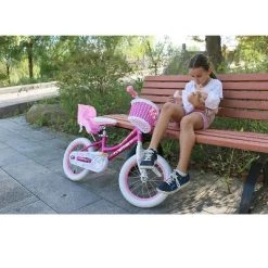 Joystar Angel Kids Toddler Training Balance Bike Bicycle with Training Wheels, Rubber Air Free Tires, and Coaster Brake, Ages 2 to 4 -Riding Toys, Scooters & Hoverboards shop unnamed file 2460