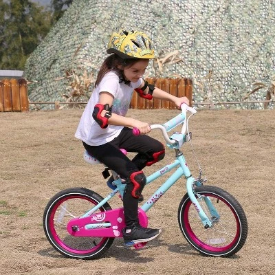 JOYSTAR Paris Kids Bike, Girls Bicycle for Ages 2-4, 32 to 41 Inches Tall, with Training Wheels and Coaster Brakes 4 JOYSTAR Paris Kids Bike, Girls Bicycle for Ages 2-4, 32 to 41 Inches Tall, with Training Wheels and Coaster Brakes - Image 4