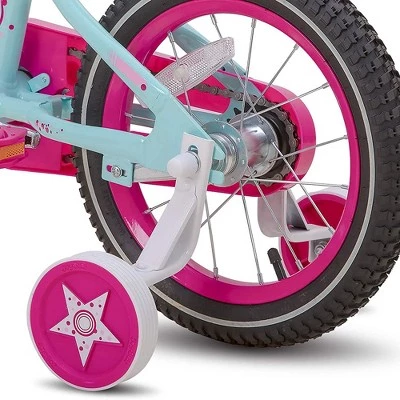 JOYSTAR Paris Kids Bike, Girls Bicycle for Ages 2-4, 32 to 41 Inches Tall, with Training Wheels and Coaster Brakes 5 JOYSTAR Paris Kids Bike, Girls Bicycle for Ages 2-4, 32 to 41 Inches Tall, with Training Wheels and Coaster Brakes - Image 5