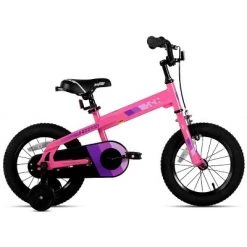 Joystar Whizz BMX Kids Bike, Boys/Girls Bicycle Ages 2-4, 32 to 41 Inches Tall, with Training Wheels, Helper Handle, & Coaster Brakes
