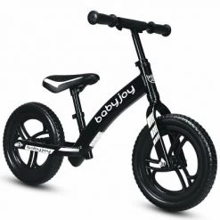 Costway Babyjoy 12'' Balance Bike Kids No-Pedal Learn To Ride Pre Bike w/ Adjustable Seat PinkBlackBlue -Riding Toys, Scooters & Hoverboards shop unnamed file 261