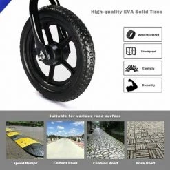 Costway 12'' Balance Bike Classic Kids No-Pedal Learn To Ride Pre Bike w/ Adjustable Seat -Riding Toys, Scooters & Hoverboards shop unnamed file 268