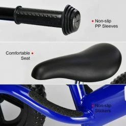 Costway 12'' Balance Bike Classic Kids No-Pedal Learn To Ride Pre Bike w/ Adjustable Seat -Riding Toys, Scooters & Hoverboards shop unnamed file 269