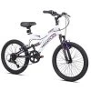 Kent Megaflex G 20" Kids' Bike - White/Purple