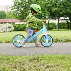 Costway Honey Joy Kids Balance Bike Toddler Training Bicycle w/ Feetrests for 2-5 Years Old RedBluePink