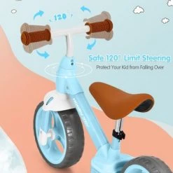Costway Honey Joy Kids Balance Bike Toddler Training Bicycle w/ Feetrests for 2-5 Years Old RedBluePink -Riding Toys, Scooters & Hoverboards shop unnamed file 284