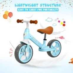 Costway Honey Joy Kids Balance Bike Toddler Training Bicycle w/ Feetrests for 2-5 Years Old RedBluePink -Riding Toys, Scooters & Hoverboards shop unnamed file 285