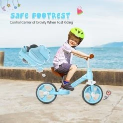 Costway Honey Joy Kids Balance Bike Toddler Training Bicycle w/ Feetrests for 2-5 Years Old RedBluePink -Riding Toys, Scooters & Hoverboards shop unnamed file 287
