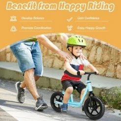 Costway Babyjoy 11'' Kids Balance Bike w/ Footrest No Pedal Toddler Training Bike WhiteBlueBlack 16 Costway Babyjoy 11'' Kids Balance Bike w/ Footrest No Pedal Toddler Training Bike WhiteBlueBlack -Riding Toys, Scooters & Hoverboards shop unnamed file 301