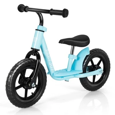 Costway Babyjoy 11'' Kids Balance Bike w/ Footrest No Pedal Toddler Training Bike WhiteBlueBlack 9 Costway Babyjoy 11'' Kids Balance Bike w/ Footrest No Pedal Toddler Training Bike WhiteBlueBlack - Image 9
